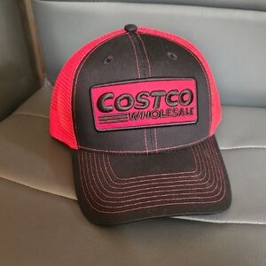 Brand New Costco Black and Red Trucker Hat